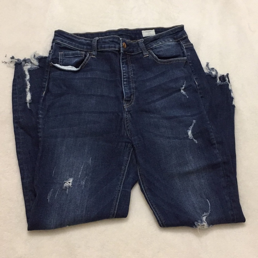 Bridge by Gly Distressed Skinny Jeans